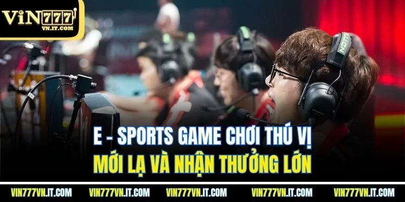 E - sports